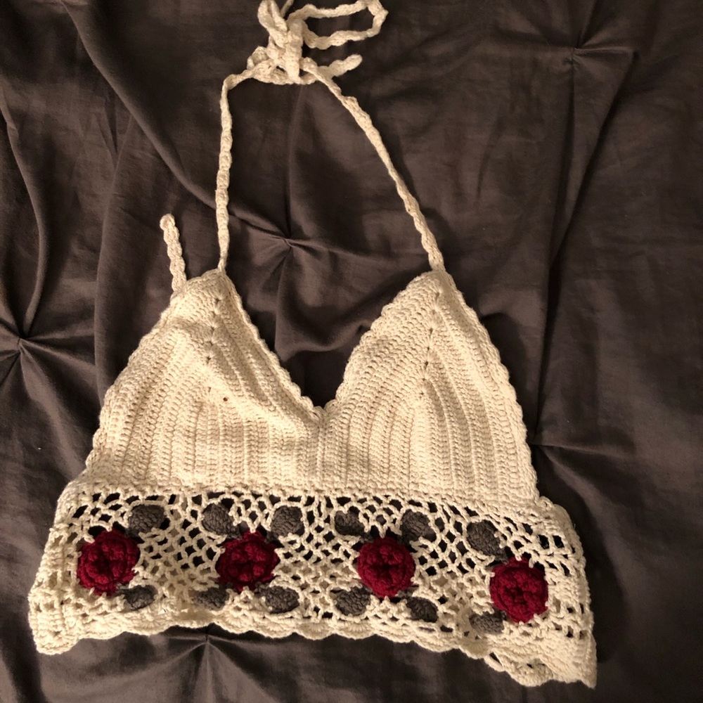 Crochet festival top
